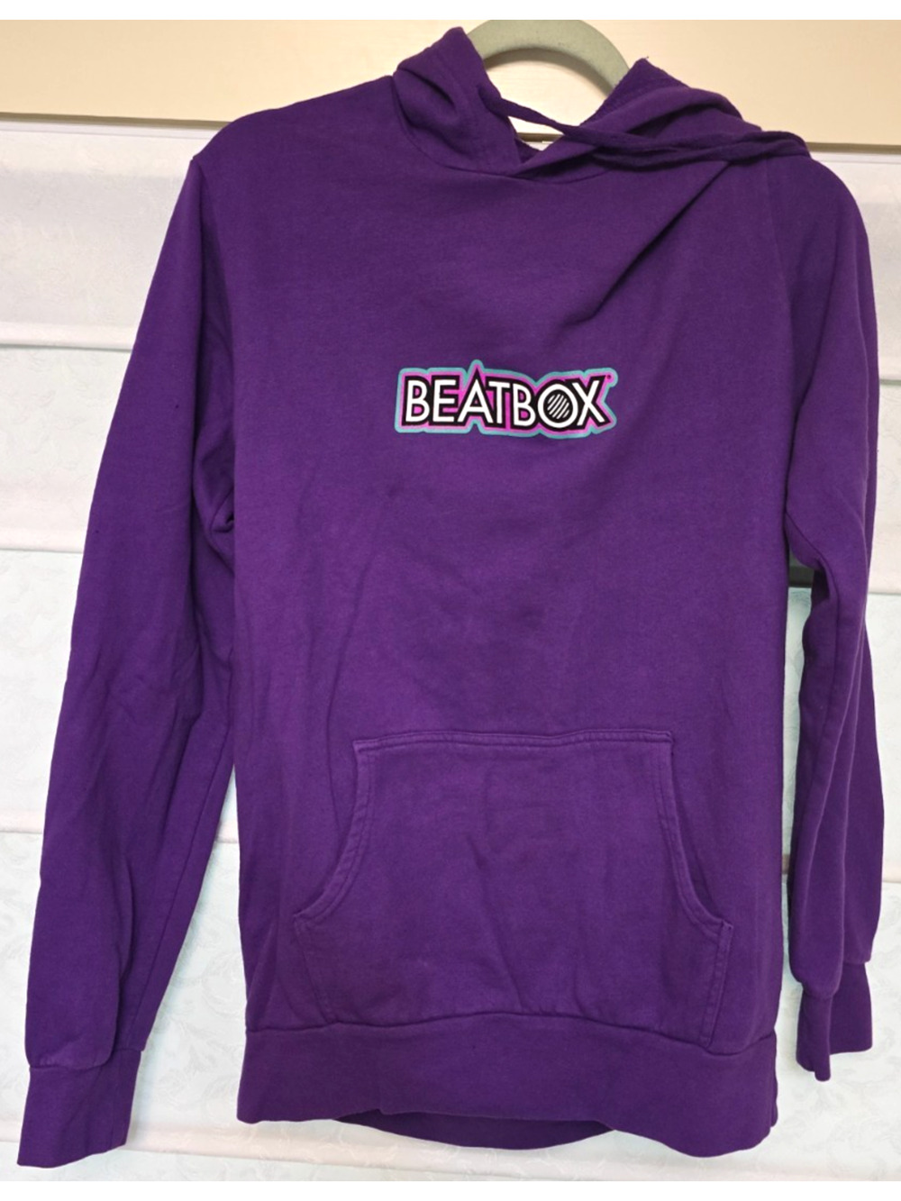 Beatbox Mystic Grape Purple Hoodie Womens Small S Graphic Pullover NWOT NEW